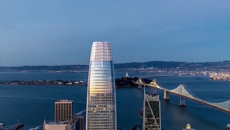 Salesforce Tower de Pelli Clarke Pelli architects
