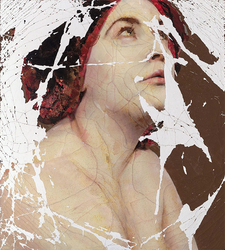 Cuadro de la Artista y pintora Lita Cabellut