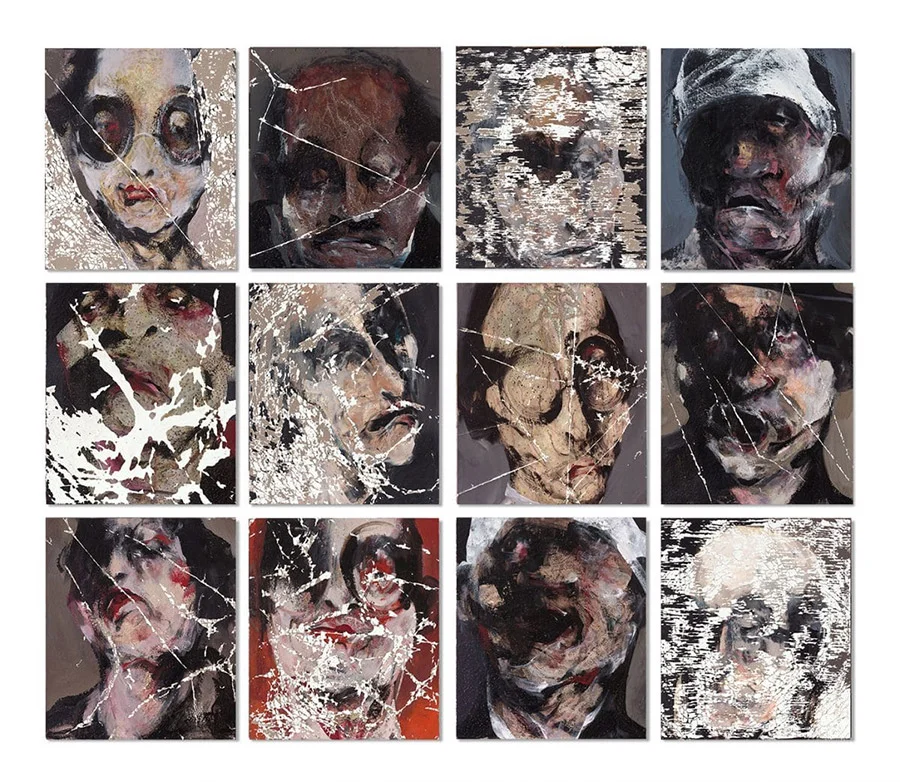 Artista pintora Lita Cabellut, cuadro 12