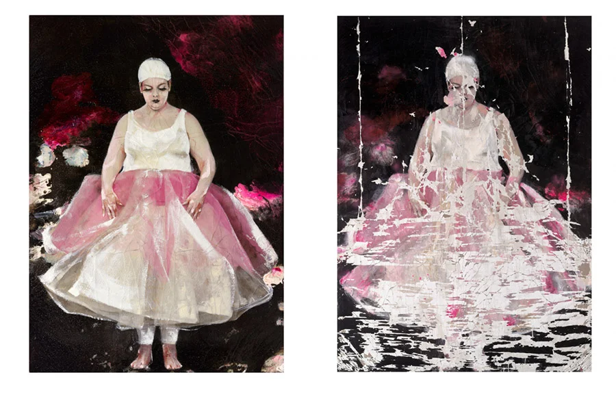 Artista pintora Lita Cabellut, cuadro 15