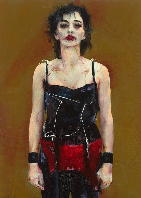 Artista pintora Lita Cabellut, cuadro 18