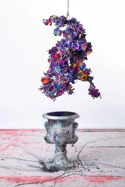 Artista pintora Lita Cabellut, cuadro 21