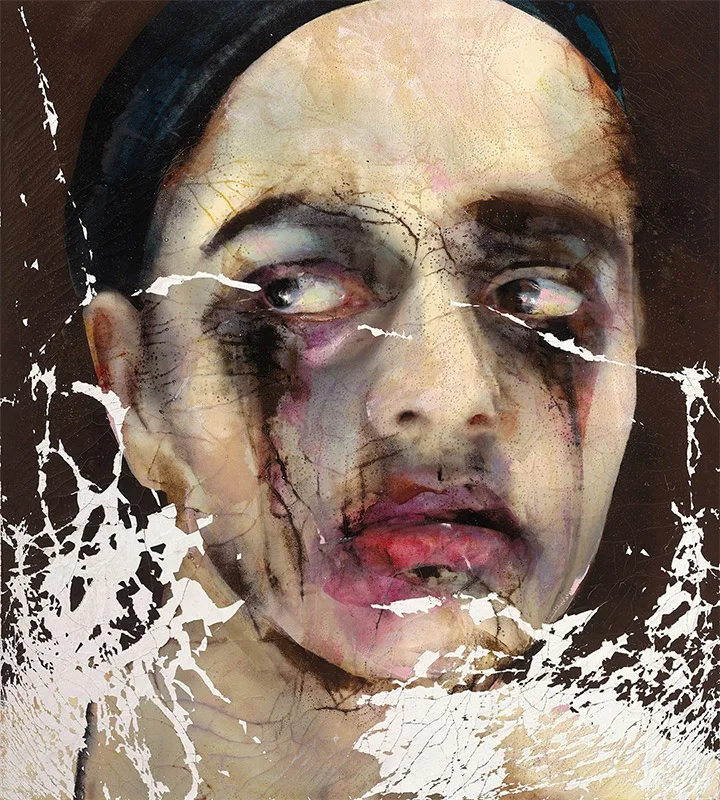 Artista pintora Lita Cabellut, cuadro 3