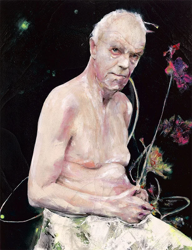Artista pintora Lita Cabellut, cuadro 9