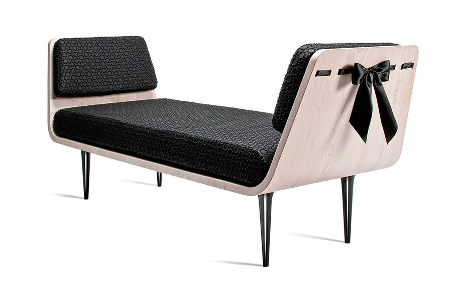 Banco Modesty, diseño de Nika Zupanc Banco Modesty, diseño de Nika Zupanc