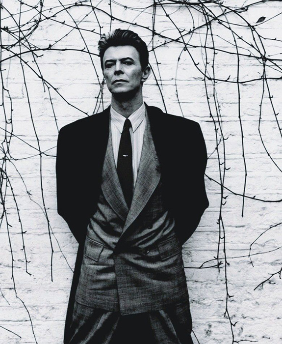 Fotografía de David Bowie de Anton Corbijn.