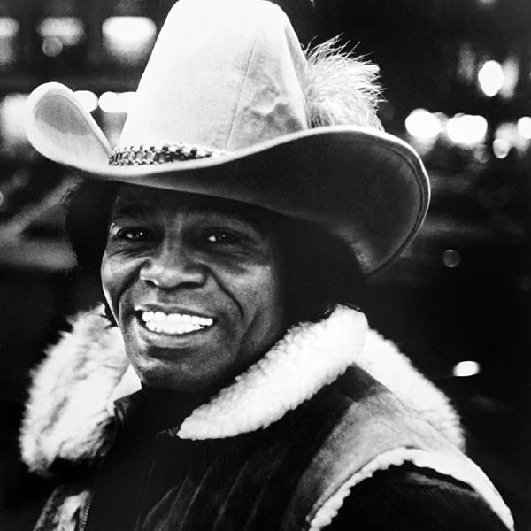 Retrato del cantante James Brown, obra del fotógrafo Anton Corbijn.