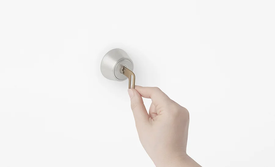 L Door funcionamiento de la llave de puerta diseñada por el disenador Oki Sato L Door funcionamiento de la llave de puerta diseñada por el disenador Oki Sato