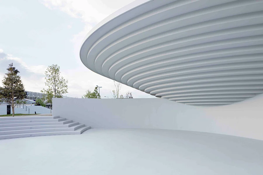 Diseño del proyecto de arquitectura de la Plaza Estacion de Tenri realizado por Oki Sato y Estudio Nendo, 5 Diseño del proyecto de arquitectura de la Plaza Estacion de Tenri realizado por Oki Sato y Estudio Nendo, 5