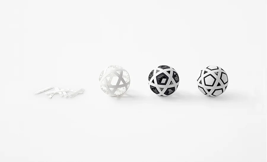 Proyecto de diseño «My football kit» de la empresa de Oki Sato Estudio Nendo, 6 Proyecto de diseño "My football kit" de la empresa de Oki Sato Estudio Nendo, 6