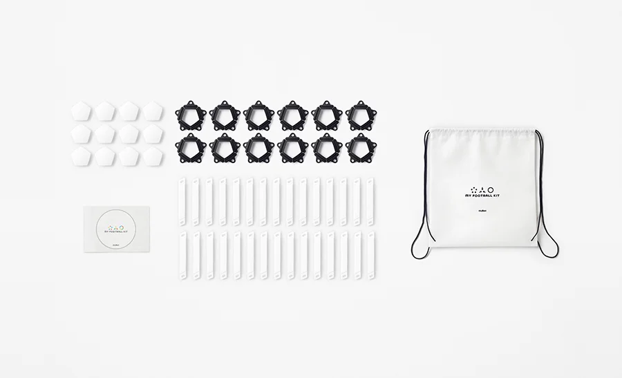 Proyecto de diseño «My football kit» de la empresa de Oki Sato Estudio Nendo, 8 Proyecto de diseño "My football kit" de la empresa de Oki Sato Estudio Nendo, 8