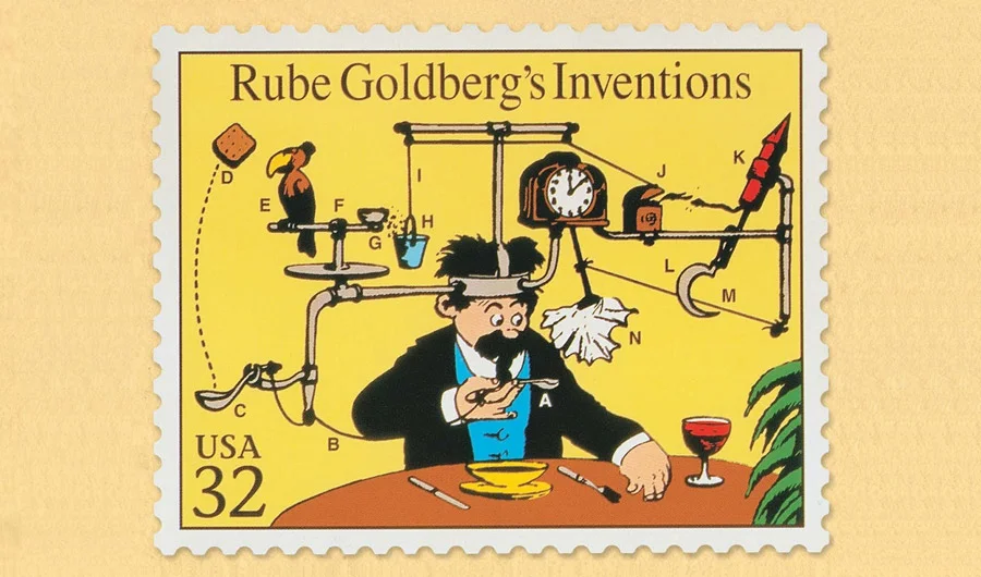 La máquina de Goldberg La máquina de Goldberg