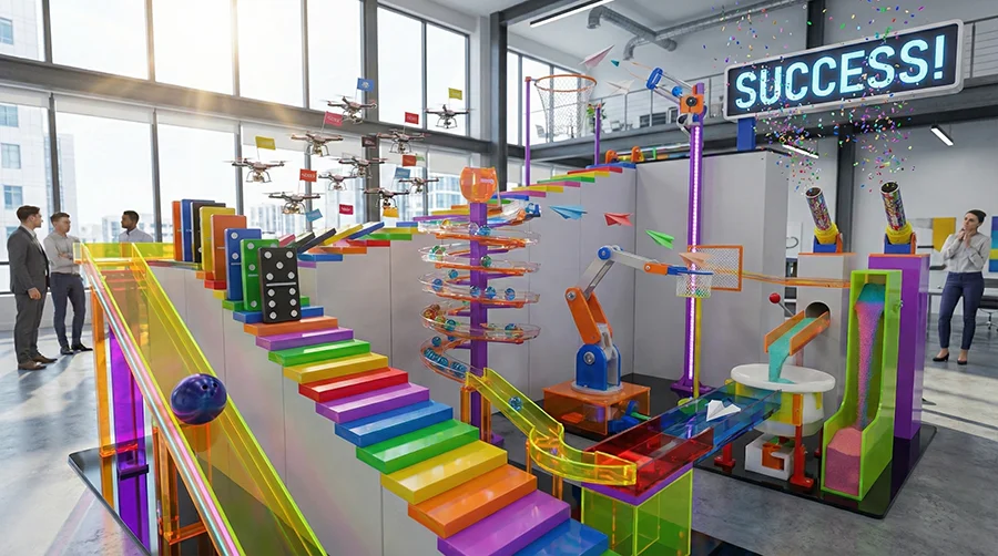 Sistema Máquina de Goldberg, número 3 Sistema Máquina de Goldberg, número 3