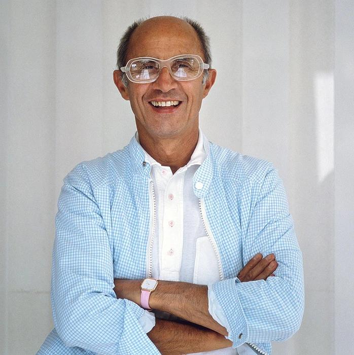 El diseñador André Courrèges El diseñador André Courrèges