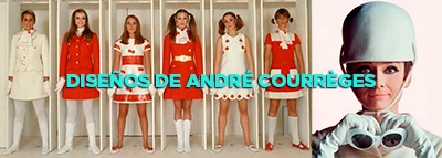 Diseños de Andre Courrèges, imagen 1 Diseños de Andre Courrèges, imagen 1