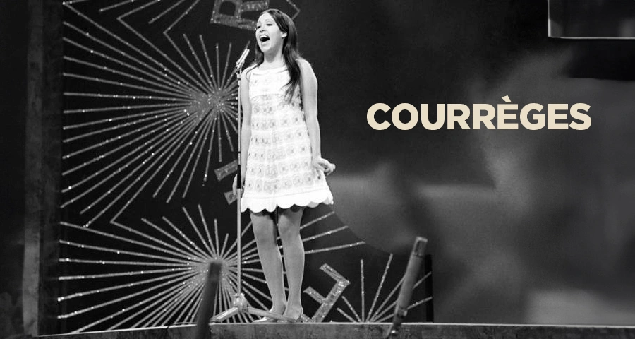 En el festival de Eurovision del año 1968 Massiel llevaba un vestido de Courrèges En el festival de Eurovision del año 1968 Massiel llevaba un vestido de Courrèges
