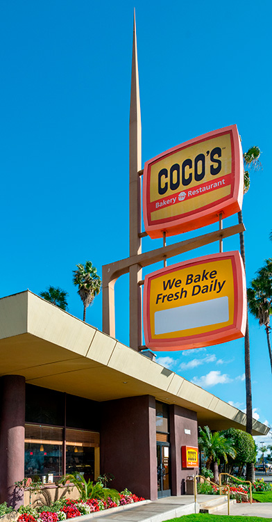 Ejemplo de arquitectura Googie, imagen 2 Ejemplo de arquitectura Googie, imagen 2