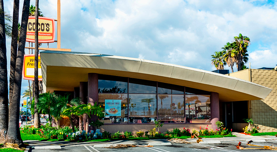 Ejemplo de arquitectura Googie Ejemplo de arquitectura Googie