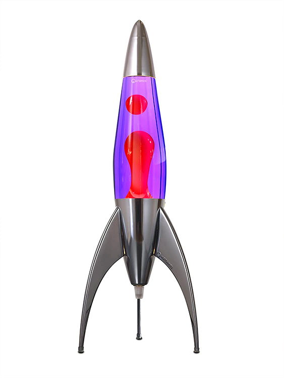 Lámpara Lava, diseño futurista de Edward Craven Walker fundador de Mathmos Lámpara Lava, diseño futurista de Edward Craven Walker fundador de Mathmos