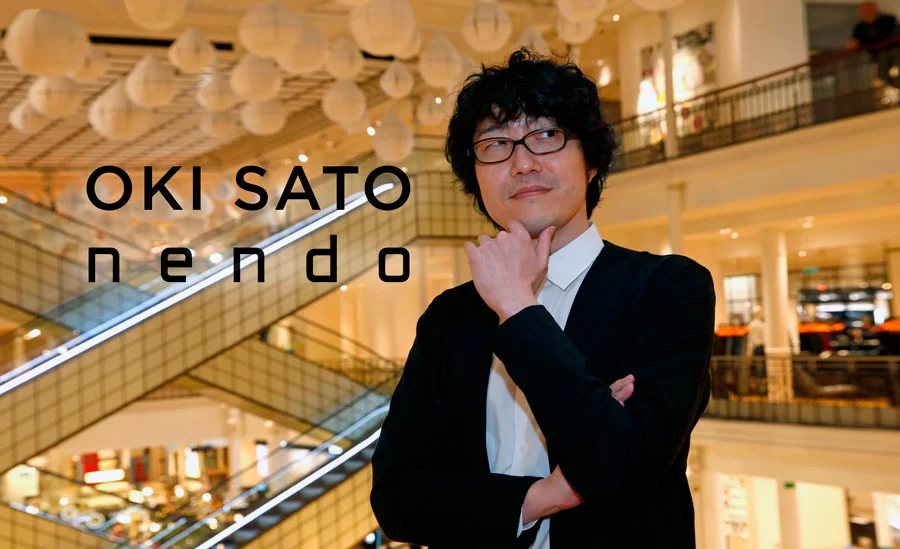 Oki Sato, fundador de la empresa de diseño Nendo