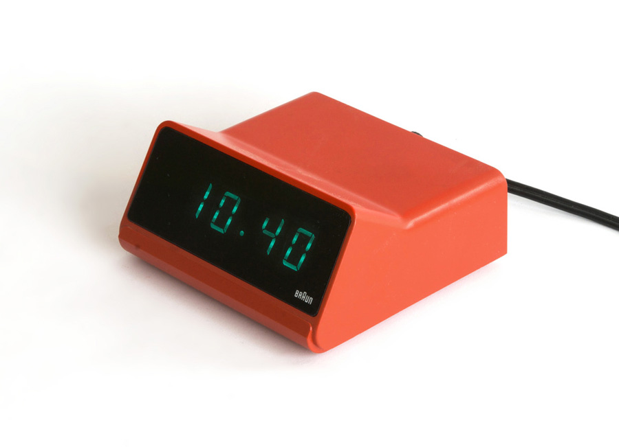 Braun DN-40, reloj despertador diseñado por Dieter Rams y Dietrich Lubs en 1976
