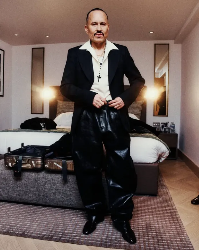 El diseñador André Courrèges