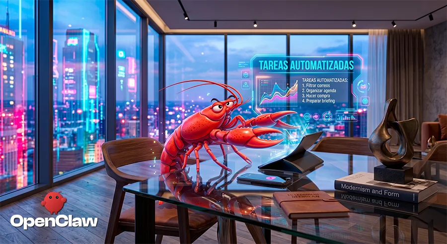 OpenClaw la langosta inteligente que hace el trabajo por nosotros. OpenClaw la langosta inteligente que hace el trabajo por nosotros.