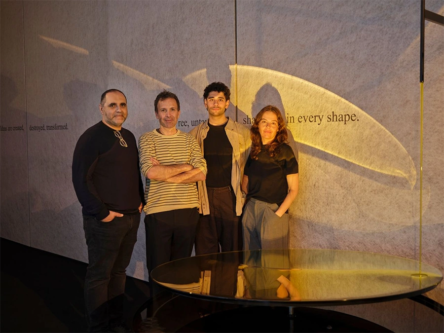 Los responsables del proyecto Inspired in Barcelona Materia Prima