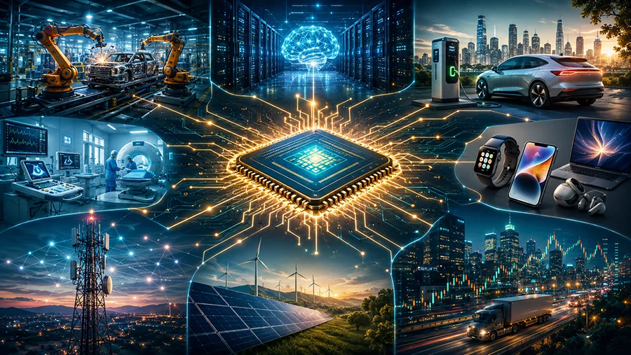 Los semiconductores son vitales para la economía actual